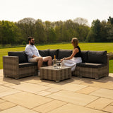 Rotan Modulaire 7-delige Meubelset - Grijs