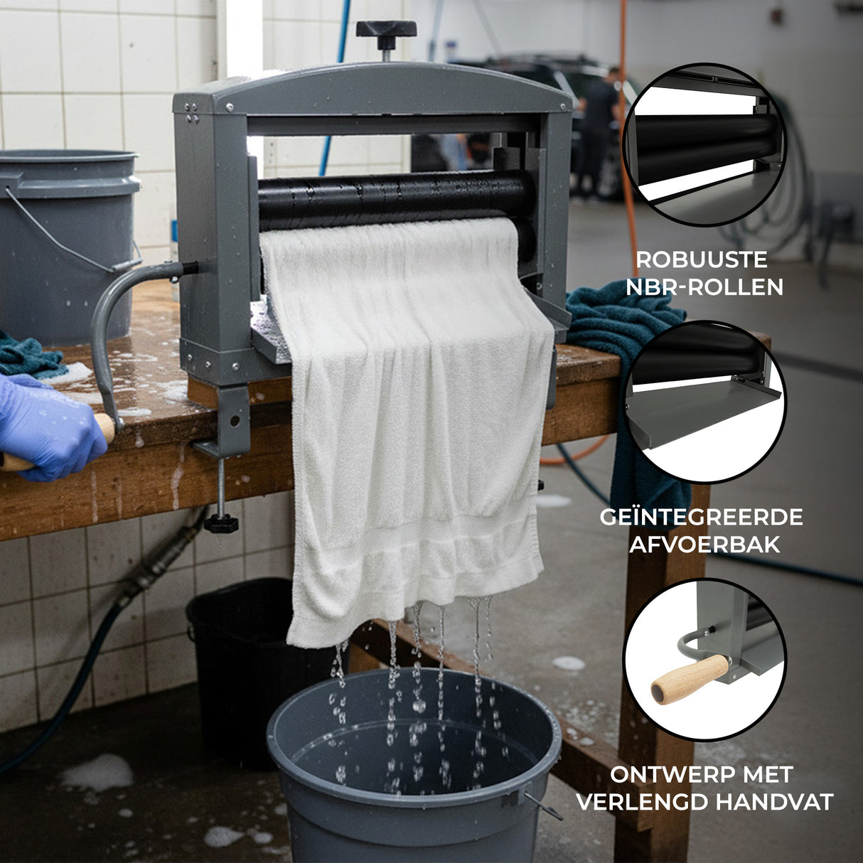 Rolpers handwringer voor doeken en kleding