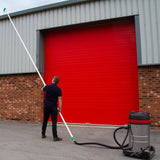 80L nat- en droog stofzuiger met Dakgootstofzuigerstangen & 5m vacuümslang