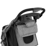 Hondenbuggy met 3 Wielen - Grijs