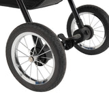 Hondenbuggy met 3 Wielen - Grijs