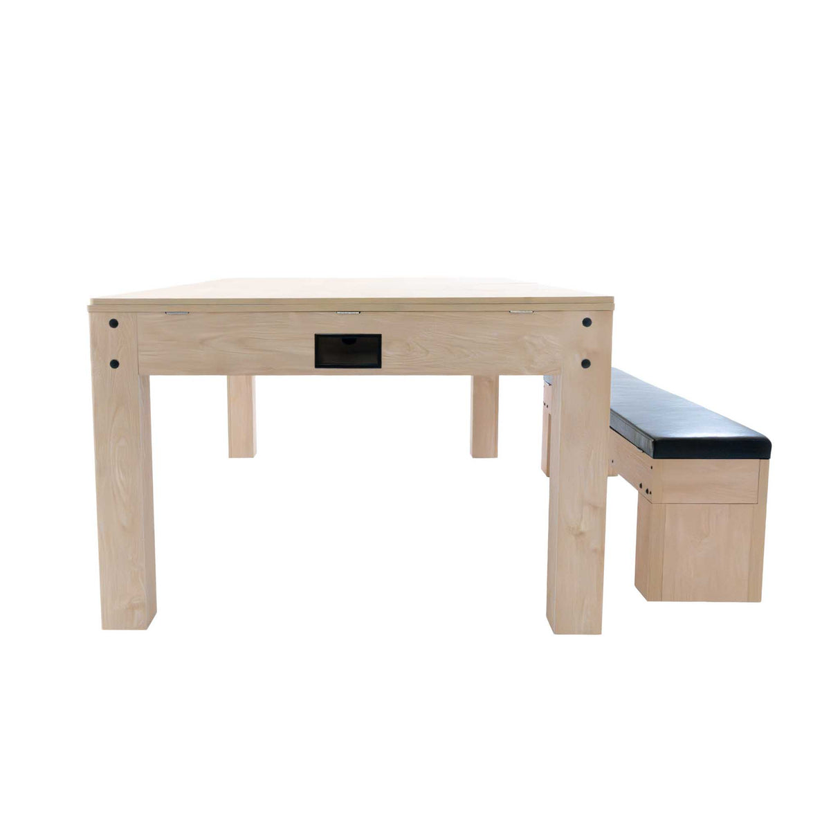 7-in-1 Multispeltafel & Opbergbank - Eik