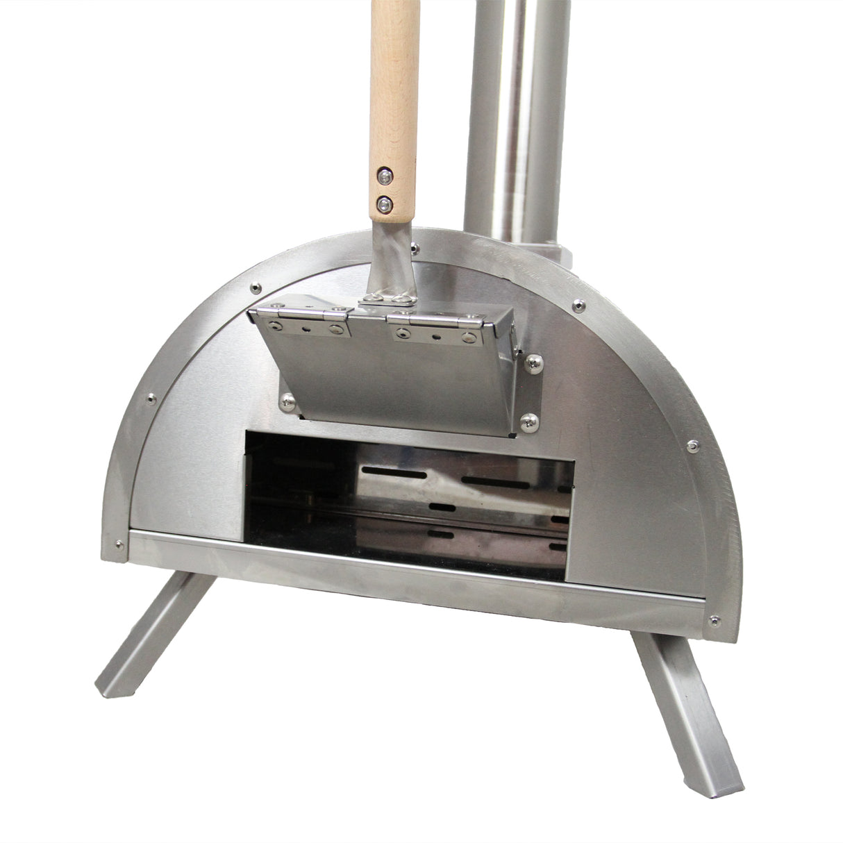 Tafelmodel Pizzaoven & Aluminium Hoek Loungeset - Antraciet Grijs