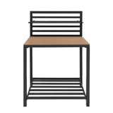 Aluminium & Hout 3-delige Buitenkeuken Set