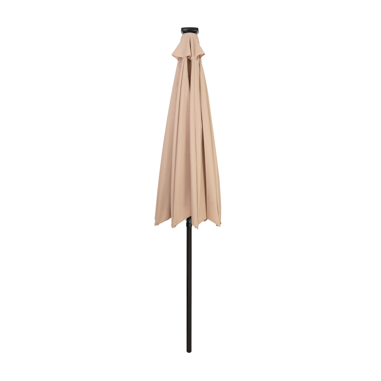 LED Kantelbare Stokparasol 2.7 m - Beige