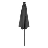 LED Kantelbare Stokparasol 2.7 m - Grijs
