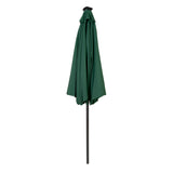 LED Kantelbare Stokparasol 2.7 m - Groen