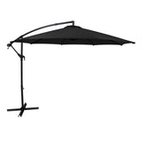 Zweefparasol 3 m - Zwart