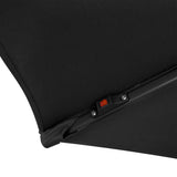LED Zweefparasol 3 m - Zwart