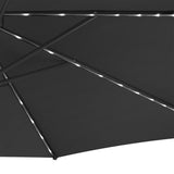 LED Zweefparasol 3 m - Grijs