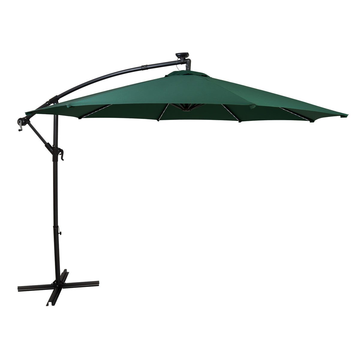 LED Zweefparasol 3 m - Groen