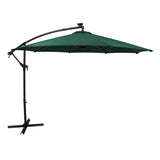 LED Zweefparasol 3 m - Groen