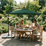 LED Zweefparasol 3 m - Groen