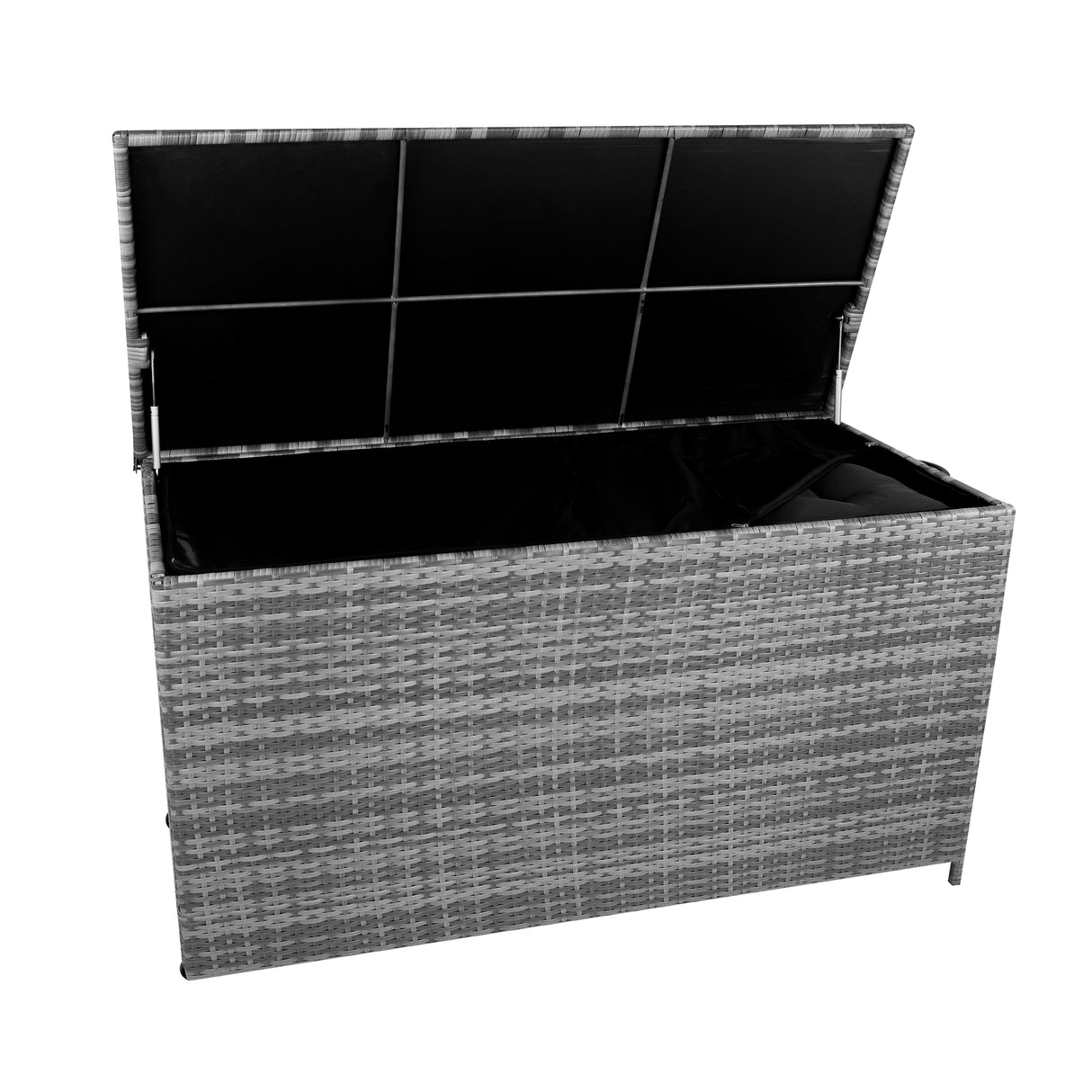 Rotan Kussen Opbergbox 700 L - Grijs