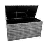Rotan Kussen Opbergbox 700 L - Grijs