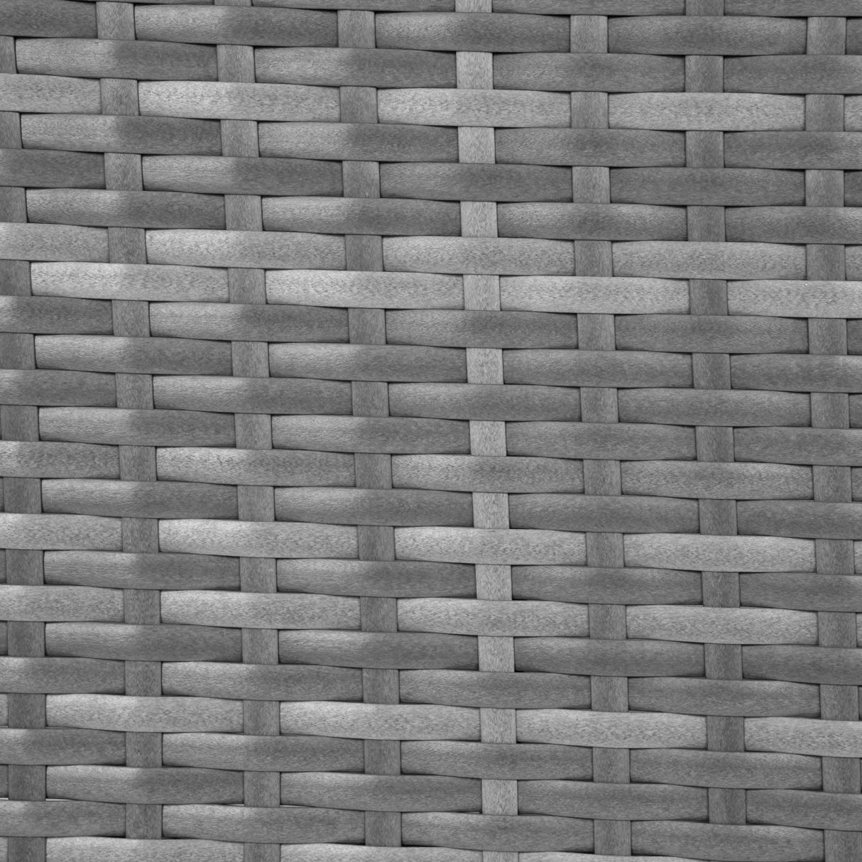 Rotan Kussen Opbergbox 700 L - Grijs