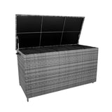 Rotan Kussen Opbergbox 700 L - Grijs