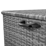 Rotan Kussen Opbergbox 700 L - Grijs