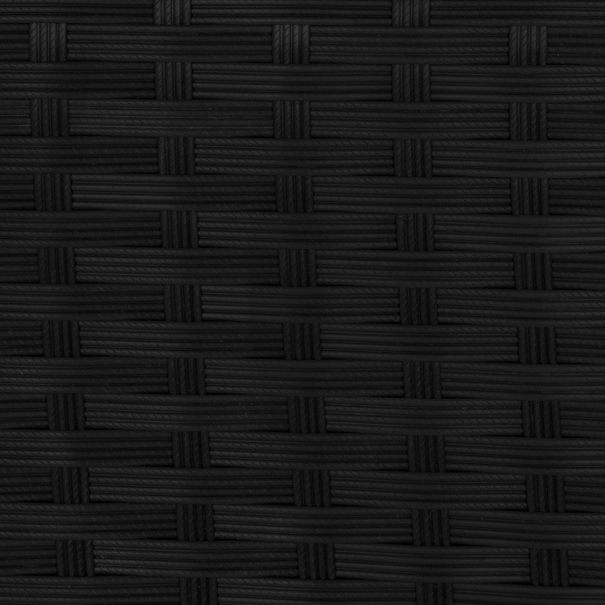 Rotan Kussen Opbergbox 996 L - Zwart