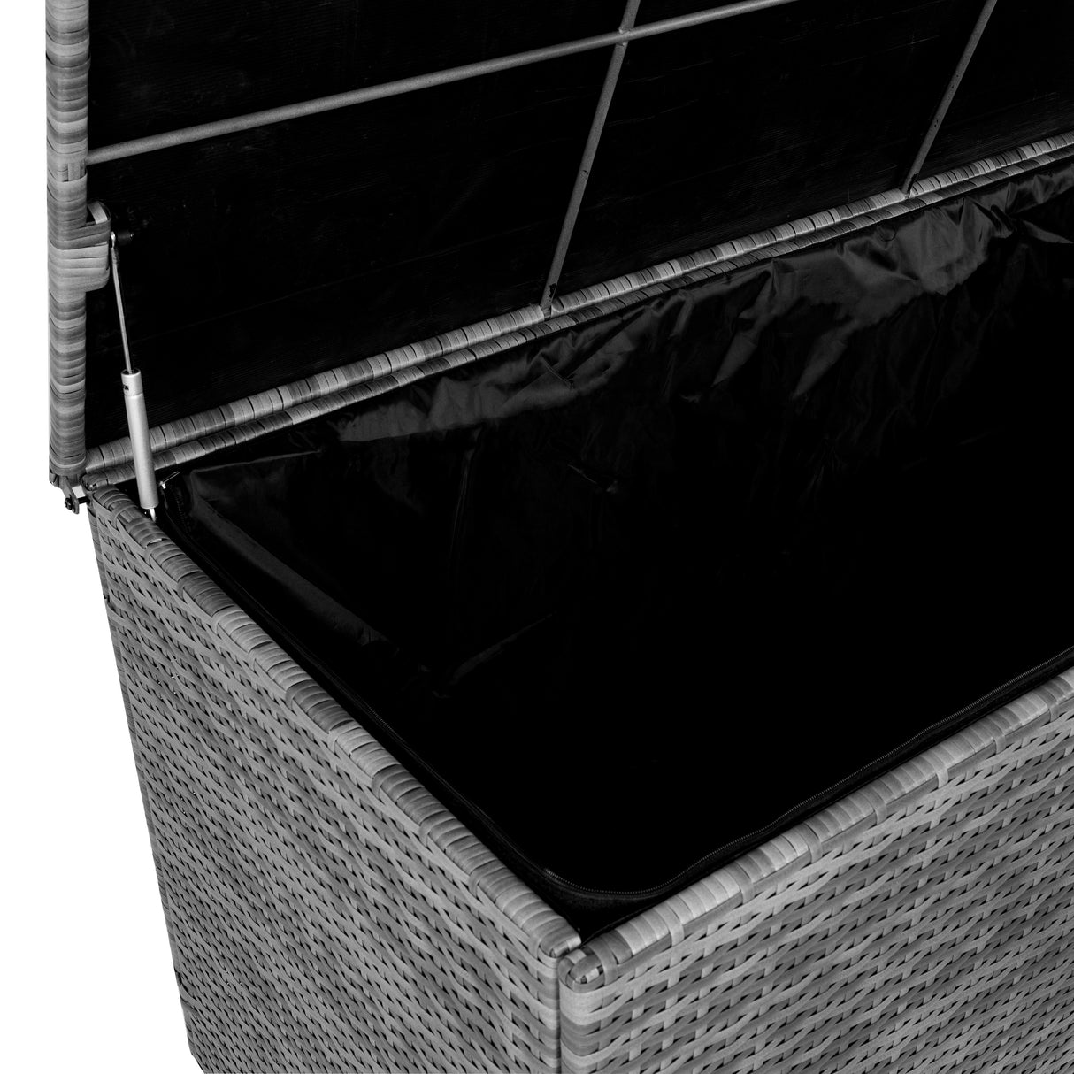 Rotan Kussen Opbergbox 996 L - Grijs
