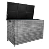 Rotan Kussen Opbergbox 996 L - Grijs