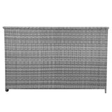 Rotan Kussen Opbergbox 996 L - Grijs