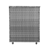 Rotan Kussen Opbergbox 996 L - Grijs