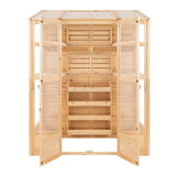 Houten Muurkas - Naturel