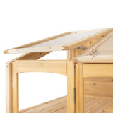 Houten Muurkas - Naturel
