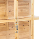 Houten Muurkas - Naturel