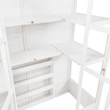 Houten Muurkas - Wit