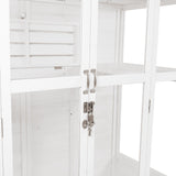 Houten Muurkas - Wit