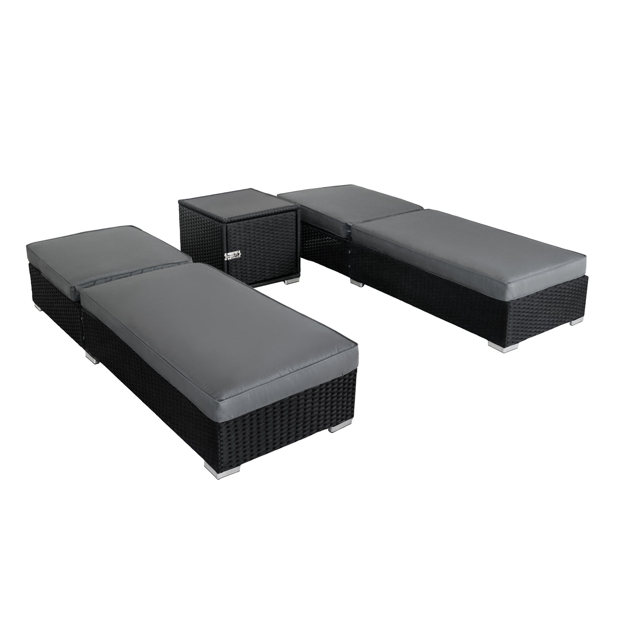 Rotan Ligbed Set
