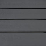 Rotan Hoek Loungeset met Polywood Eettafel - Zwart
