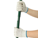 Groene 100 cm gazon egaliseerhark met stevige handgrepen, perfect voor het egaliseren van grasvelden en tuinen