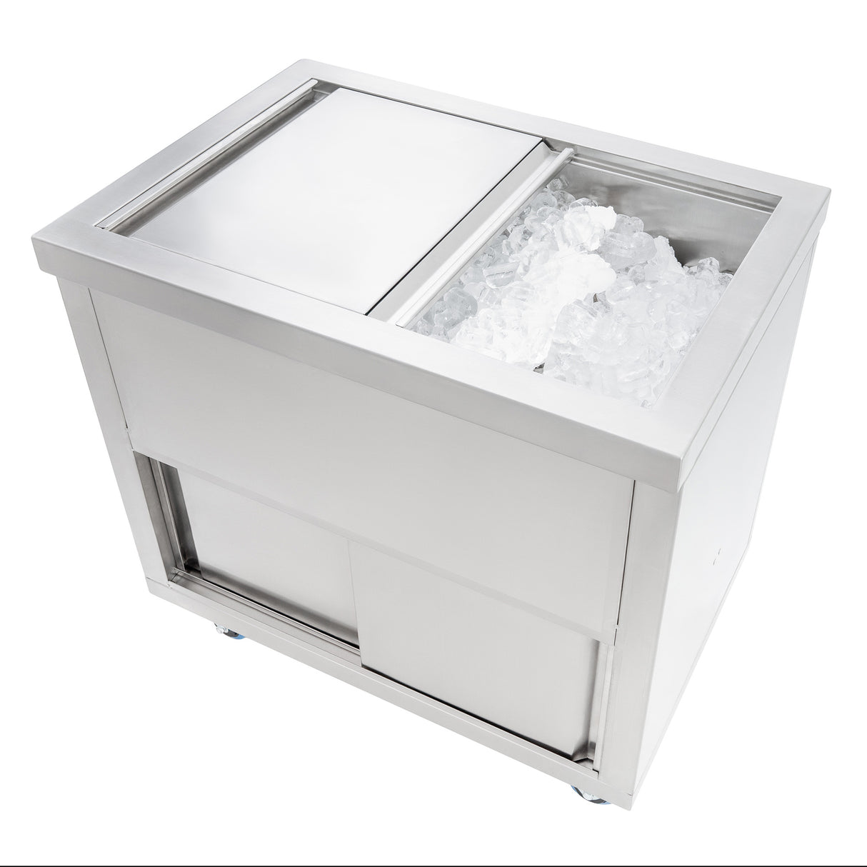 Mobiele cocktail bar station & opslagbak voor ijsblokjes - 800 m