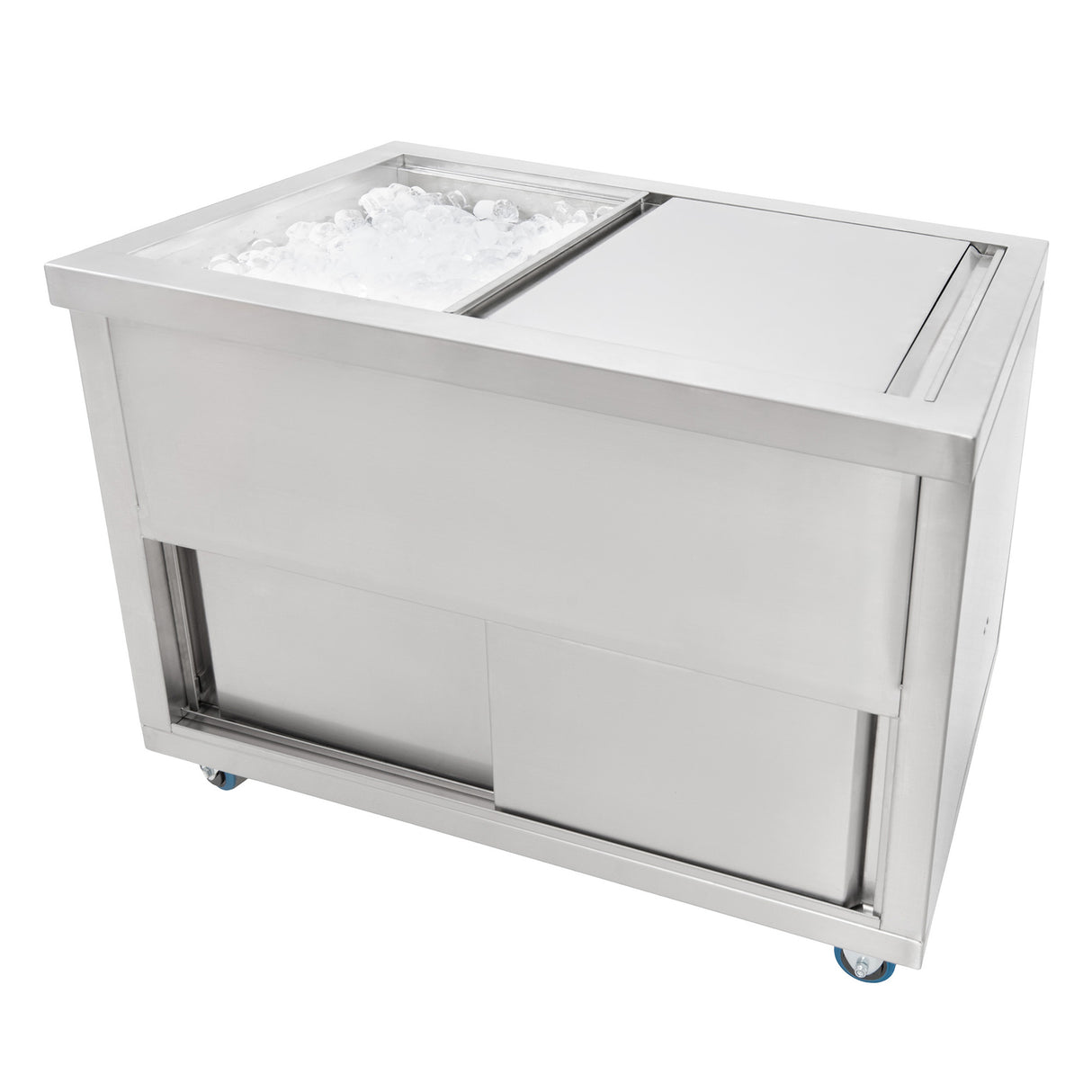 Mobiele cocktail bar station & opslagbak voor ijsblokjes - 1000 m