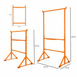 Metsersschraag x 4 & Mortelstandaard 750 mm H x 5