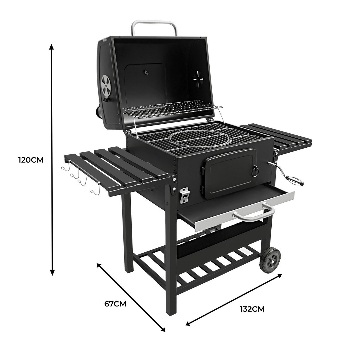 XL Houtskool BBQ