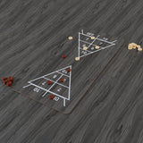 7-in-1 Multispeltafel, Darts Set & LED-Ringlicht - Grijs