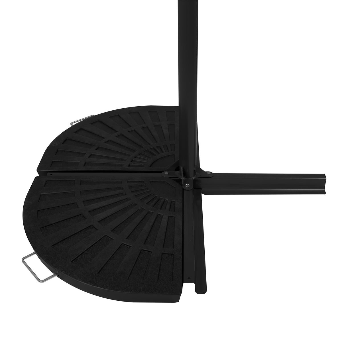 Halfrond Parasolvoet voor Zweefparasol - 2-delig