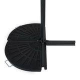 Halfrond Parasolvoet voor Zweefparasol - 2-delig