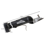 Draadloze snijmachine met een zwarte en zilveren afwerking, ergonomisch ontwerp en een snijblad van 31 cm voor precisiewerk