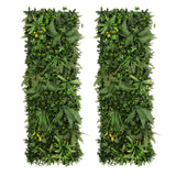 Ayla Kunstplanten Wandpaneel x 2 - 50 cm x 150 cm