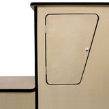 11m² Zwarte Bestelwagenbekleding & Lijm Met Camperkeuken