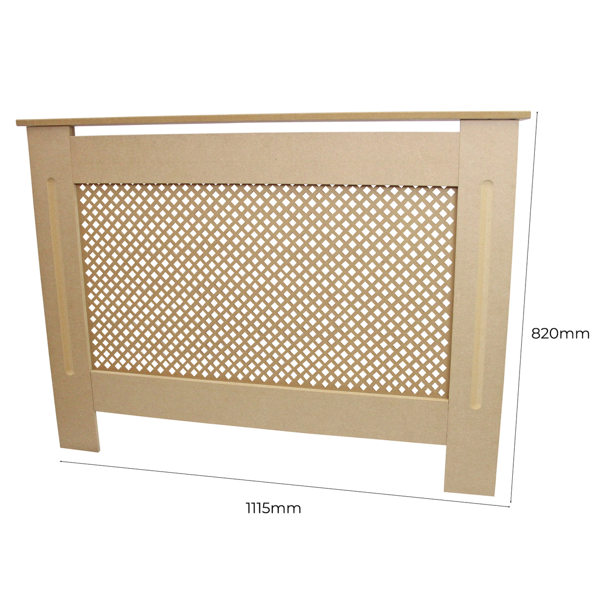 Radiatoromkasting - MDF - Onbewerkt - 1115mm