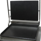 KuKoo Panini Grill Vlak & Geribbeld
