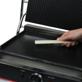 KuKoo Panini Grill Vlak & Geribbeld