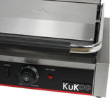 KuKoo Panini Grill Vlak & Geribbeld
