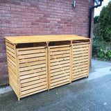 Kliko Containerombouw - Driedubbel - Hout